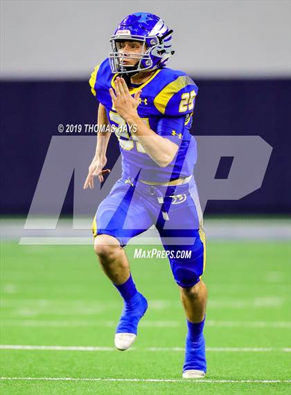 Thumbnail 3 in Pottsboro vs. Brock (UIL 3A Division 1 Semifinal) photogallery.