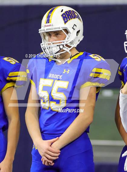 Thumbnail 3 in Pottsboro vs. Brock (UIL 3A Division 1 Semifinal) photogallery.