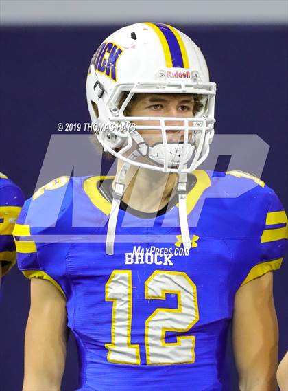 Thumbnail 2 in Pottsboro vs. Brock (UIL 3A Division 1 Semifinal) photogallery.