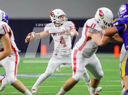 Thumbnail 3 in Pottsboro vs. Brock (UIL 3A Division 1 Semifinal) photogallery.