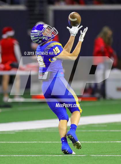 Thumbnail 2 in Pottsboro vs. Brock (UIL 3A Division 1 Semifinal) photogallery.