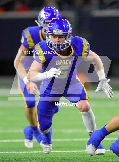 Thumbnail 3 in Pottsboro vs. Brock (UIL 3A Division 1 Semifinal) photogallery.