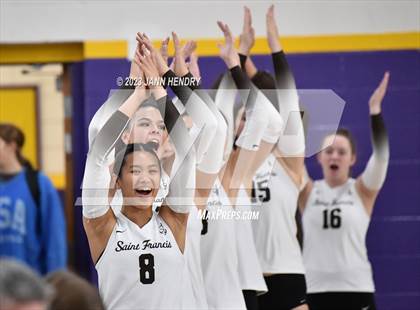 Thumbnail 1 in Saint Francis vs. Assumption (Durango Fall Classic) photogallery.