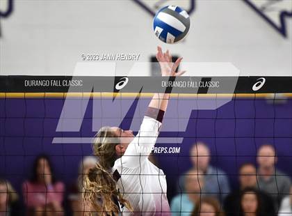 Thumbnail 3 in Saint Francis vs. Assumption (Durango Fall Classic) photogallery.