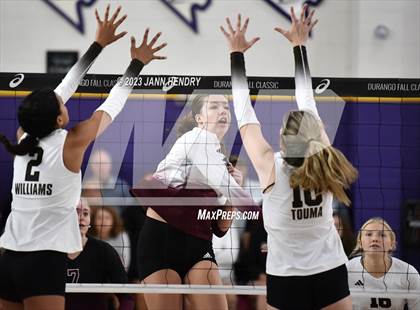 Thumbnail 1 in Saint Francis vs. Assumption (Durango Fall Classic) photogallery.