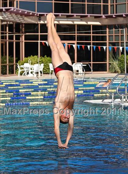 Thumbnail 2 in Deer Valley vs. Boulder Creek (Co-ed Diving) photogallery.