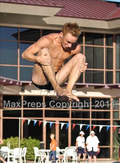 Thumbnail 2 in Deer Valley vs. Boulder Creek (Co-ed Diving) photogallery.