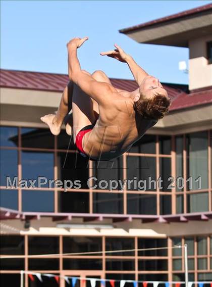 Thumbnail 3 in Deer Valley vs. Boulder Creek (Co-ed Diving) photogallery.