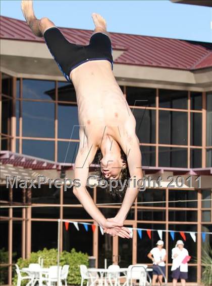 Thumbnail 3 in Deer Valley vs. Boulder Creek (Co-ed Diving) photogallery.