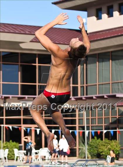Thumbnail 2 in Deer Valley vs. Boulder Creek (Co-ed Diving) photogallery.