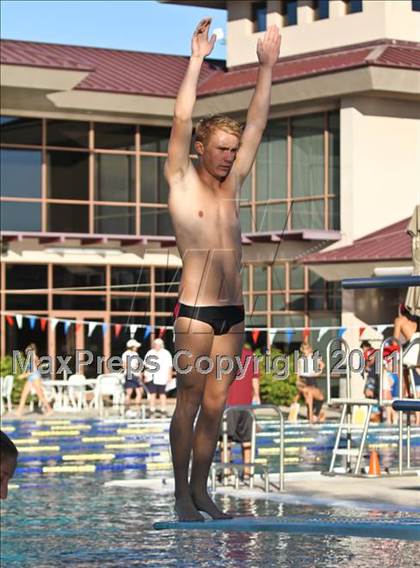 Thumbnail 3 in Deer Valley vs. Boulder Creek (Co-ed Diving) photogallery.