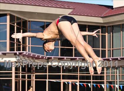 Thumbnail 3 in Deer Valley vs. Boulder Creek (Co-ed Diving) photogallery.