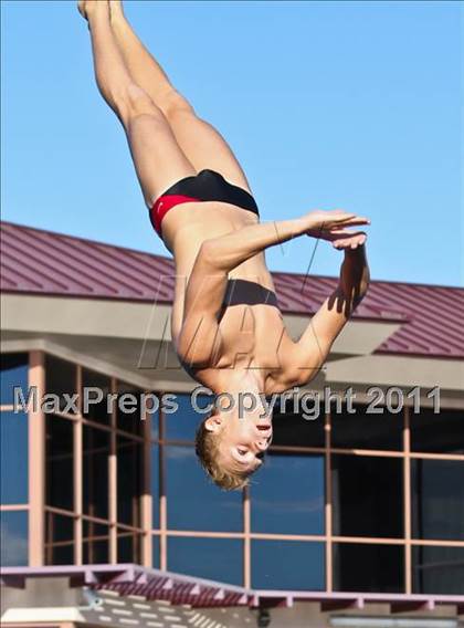 Thumbnail 3 in Deer Valley vs. Boulder Creek (Co-ed Diving) photogallery.