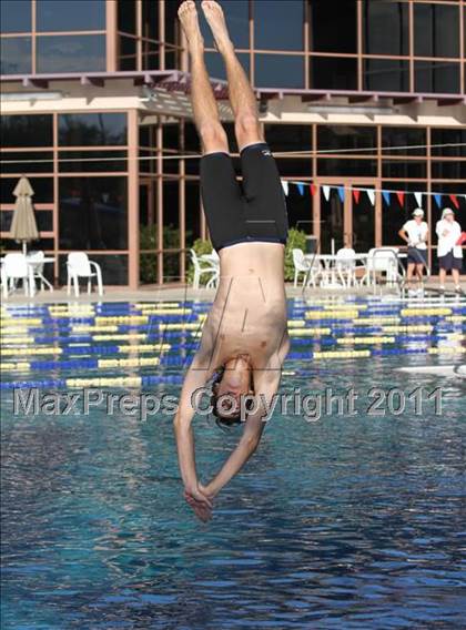 Thumbnail 2 in Deer Valley vs. Boulder Creek (Co-ed Diving) photogallery.