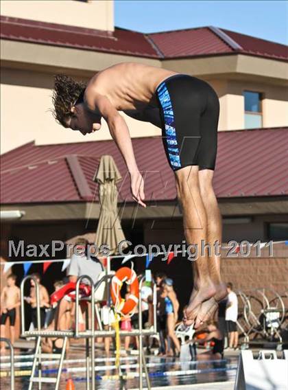 Thumbnail 3 in Deer Valley vs. Boulder Creek (Co-ed Diving) photogallery.
