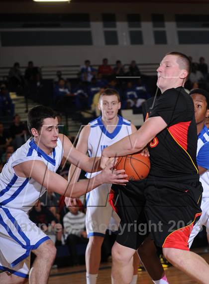 Thumbnail 2 in Oak Hill Academy vs Impact Academy (Las Vegas Hoop Fest) photogallery.
