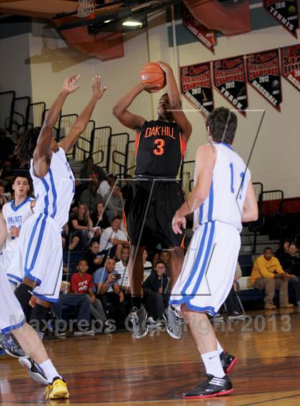 Thumbnail 3 in Oak Hill Academy vs Impact Academy (Las Vegas Hoop Fest) photogallery.