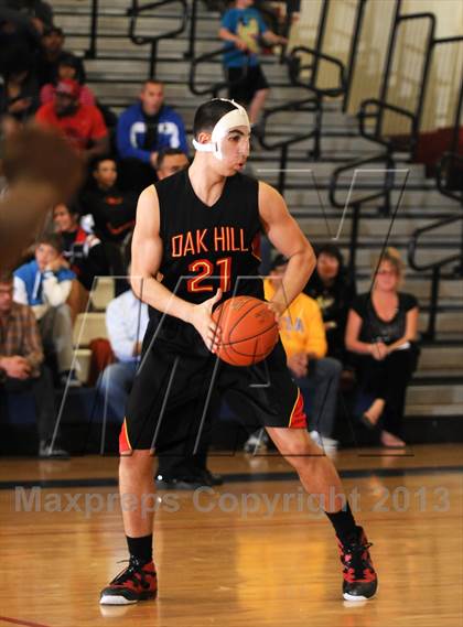 Thumbnail 3 in Oak Hill Academy vs Impact Academy (Las Vegas Hoop Fest) photogallery.