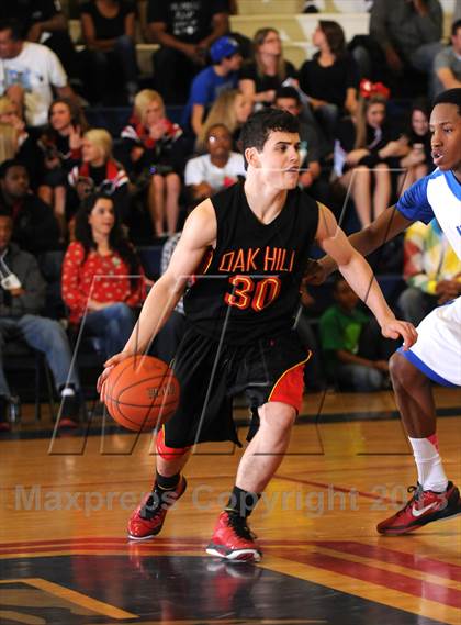 Thumbnail 1 in Oak Hill Academy vs Impact Academy (Las Vegas Hoop Fest) photogallery.