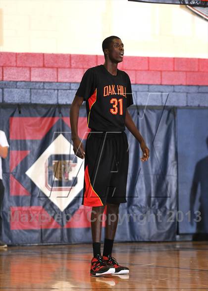 Thumbnail 1 in Oak Hill Academy vs Impact Academy (Las Vegas Hoop Fest) photogallery.