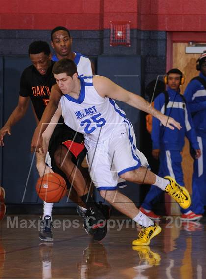 Thumbnail 2 in Oak Hill Academy vs Impact Academy (Las Vegas Hoop Fest) photogallery.
