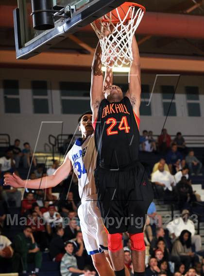 Thumbnail 1 in Oak Hill Academy vs Impact Academy (Las Vegas Hoop Fest) photogallery.