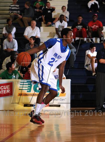 Thumbnail 1 in Oak Hill Academy vs Impact Academy (Las Vegas Hoop Fest) photogallery.