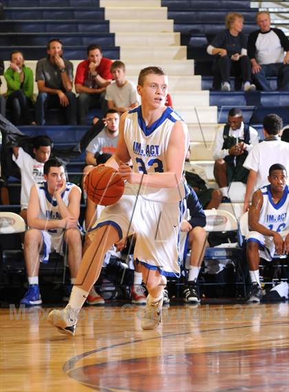Thumbnail 3 in Oak Hill Academy vs Impact Academy (Las Vegas Hoop Fest) photogallery.