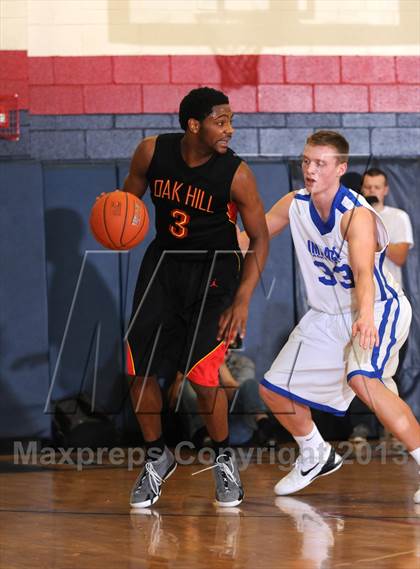Thumbnail 1 in Oak Hill Academy vs Impact Academy (Las Vegas Hoop Fest) photogallery.