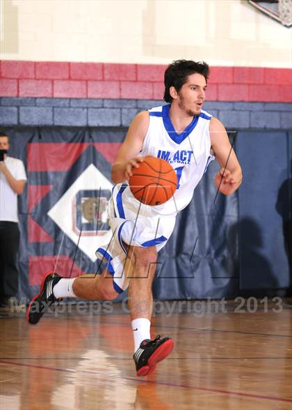 Thumbnail 2 in Oak Hill Academy vs Impact Academy (Las Vegas Hoop Fest) photogallery.
