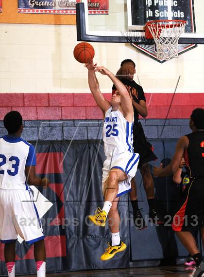 Thumbnail 2 in Oak Hill Academy vs Impact Academy (Las Vegas Hoop Fest) photogallery.