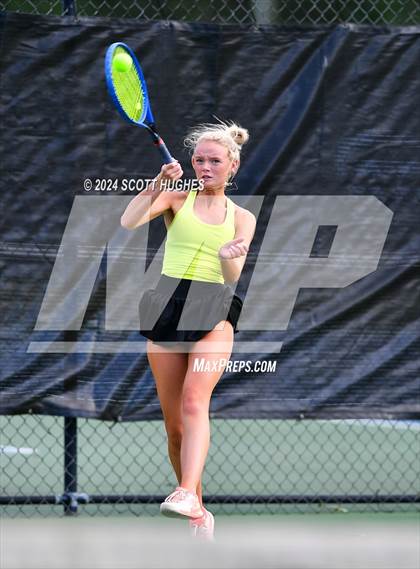 Thumbnail 3 in Hendersonville vs Central Magnet (D1 Class AA Regional) photogallery.