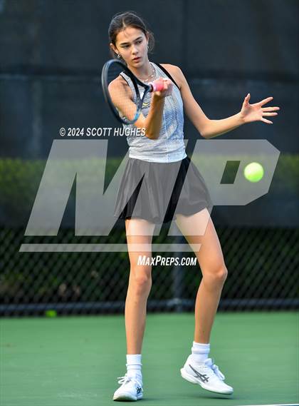 Thumbnail 3 in Hendersonville vs Central Magnet (D1 Class AA Regional) photogallery.