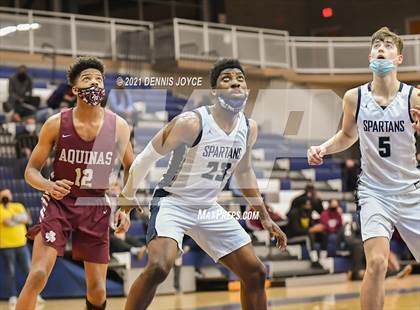 Thumbnail 1 in Aquinas Institute @ Gates Chili (Section V Class AA Semifinal) photogallery.