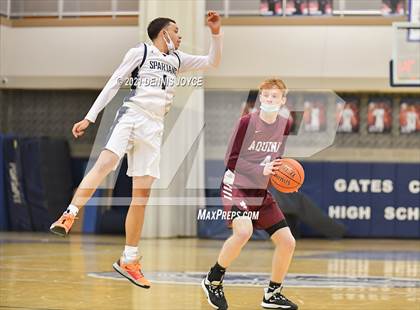 Thumbnail 2 in Aquinas Institute @ Gates Chili (Section V Class AA Semifinal) photogallery.