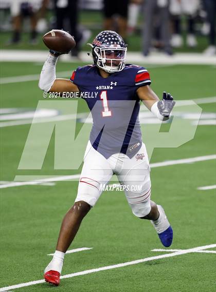 Thumbnail 2 in Mansfield Summit vs. Ryan (UIL 5A Division 1 Semifinal) photogallery.