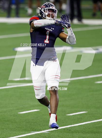 Thumbnail 3 in Mansfield Summit vs. Ryan (UIL 5A Division 1 Semifinal) photogallery.