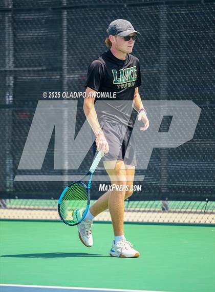 Thumbnail 1 in UIL 4A Boys Tennis (Semifinals) photogallery.