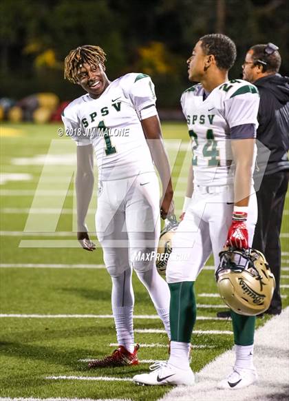 Thumbnail 1 in St. Patrick-St. Vincent @ Moreau Catholic (CIF NCS D4 Quarterfinals) photogallery.