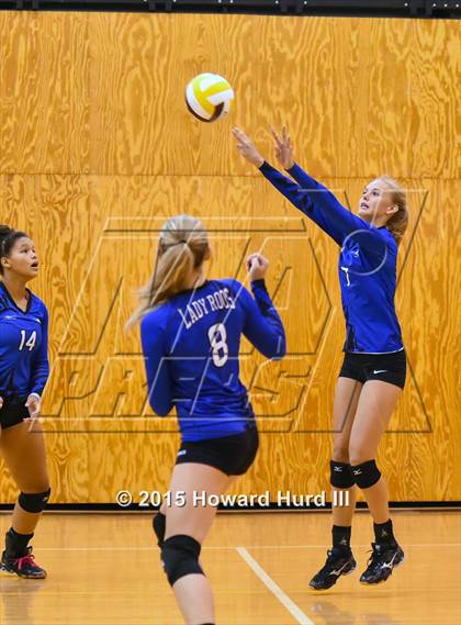 Thumbnail 3 in Cleburne vs Weatherford (EMS-ISD Tournament) photogallery.
