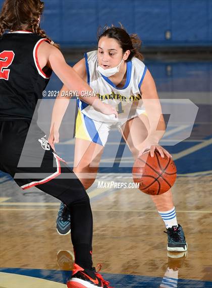 Thumbnail 1 in Charter Oak vs. Flintridge Sacred Heart (San Marino Tournament) photogallery.