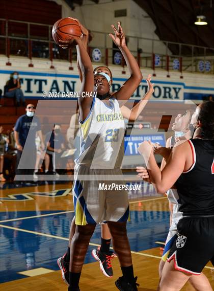 Thumbnail 1 in Charter Oak vs. Flintridge Sacred Heart (San Marino Tournament) photogallery.