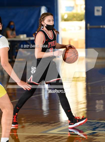 Thumbnail 3 in Charter Oak vs. Flintridge Sacred Heart (San Marino Tournament) photogallery.