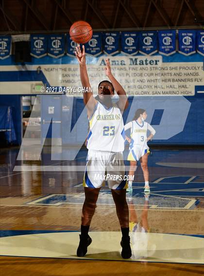Thumbnail 3 in Charter Oak vs. Flintridge Sacred Heart (San Marino Tournament) photogallery.