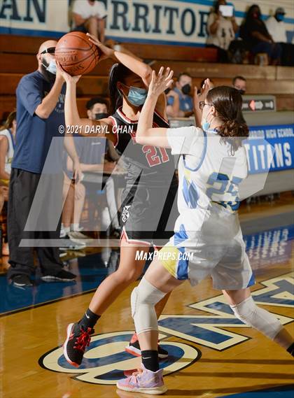 Thumbnail 1 in Charter Oak vs. Flintridge Sacred Heart (San Marino Tournament) photogallery.