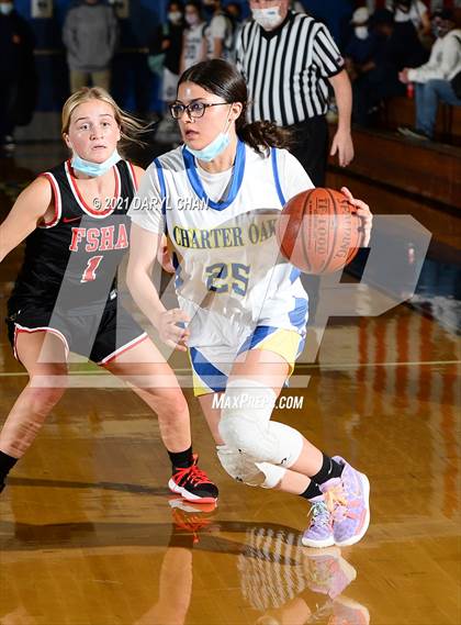 Thumbnail 1 in Charter Oak vs. Flintridge Sacred Heart (San Marino Tournament) photogallery.