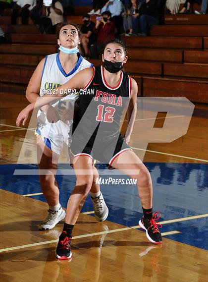 Thumbnail 2 in Charter Oak vs. Flintridge Sacred Heart (San Marino Tournament) photogallery.
