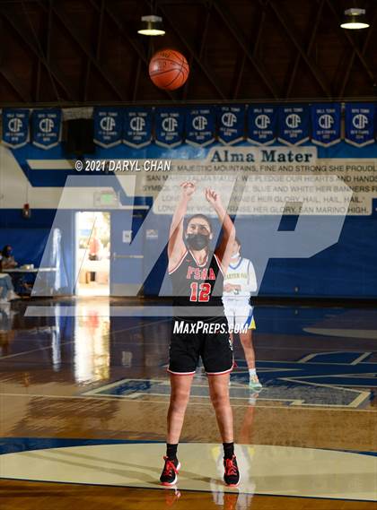 Thumbnail 2 in Charter Oak vs. Flintridge Sacred Heart (San Marino Tournament) photogallery.