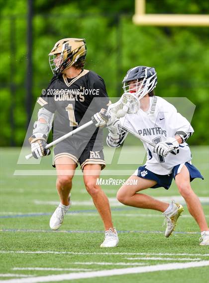 Thumbnail 3 in Rush-Henrietta vs. Pittsford (NYSPHSAA Section V Class A Semifinal) photogallery.