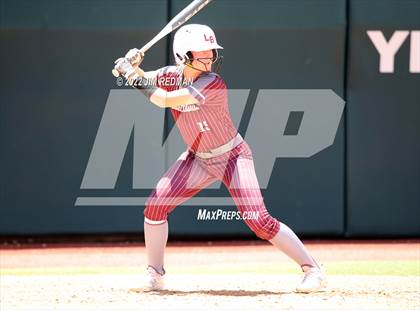 Thumbnail 2 in Hallettsville vs. Coahoma (UIL 3A Softball Final) photogallery.